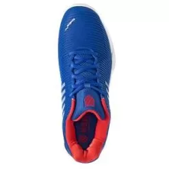 K- Swiss Men's Hypercourt Express 2 Tennis Shoes Classic Blue And White -Tennis Passion 06613 444U22 3