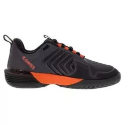 K-Swiss K- Swiss Men's Ultrashot 3 Tennis Shoes Asphalt And Jet Black 8 K-Swiss K- Swiss Men's Ultrashot 3 Tennis Shoes Asphalt And Jet Black -Tennis Passion 06988 061S22 2