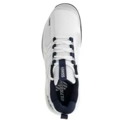 K- Swiss Men's Ultrashot 3 Tennis Shoes White And Peacoat -Tennis Passion 06988 177S21 3