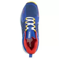 K-Swiss K- Swiss Men's Ultrashot 3 Tennis Shoes Classic Blue And Berry Red -Tennis Passion 06988 442U22 3