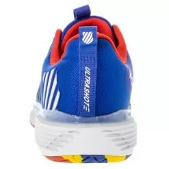 K-Swiss K- Swiss Men's Ultrashot 3 Tennis Shoes Classic Blue And Berry Red -Tennis Passion 06988 442U22 4