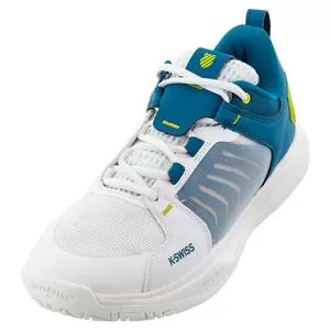 K- Swiss Men's Ultrashot Team Tennis Shoes Brilliant White And Celestial 7 K- Swiss Men's Ultrashot Team Tennis Shoes Brilliant White And Celestial - Image 7