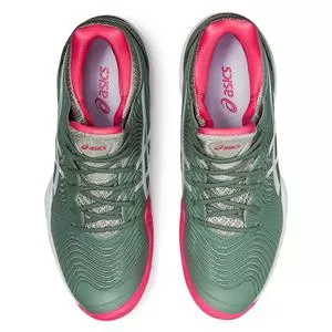 Asics Women's Court FF 2 Tennis Shoes Slate Grey And White 4 Asics Women's Court FF 2 Tennis Shoes Slate Grey And White - Image 4