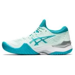 Asics Women's Court FF 2 Tennis Shoes Bio Mint And Lagoon 9 Asics Women's Court FF 2 Tennis Shoes Bio Mint And Lagoon -Tennis Passion 1042A076 300F20 2