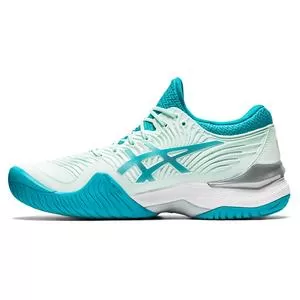Asics Women's Court FF 2 Tennis Shoes Bio Mint And Lagoon 3 Asics Women's Court FF 2 Tennis Shoes Bio Mint And Lagoon - Image 3