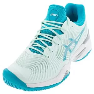 Asics Women's Court FF 2 Tennis Shoes Bio Mint And Lagoon 7 Asics Women's Court FF 2 Tennis Shoes Bio Mint And Lagoon - Image 7