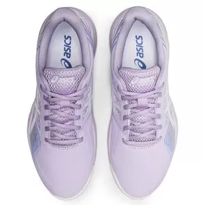 Asics Women's GEL-Game 8 Tennis Shoes Murasaki And White 5 Asics Women's GEL-Game 8 Tennis Shoes Murasaki And White - Image 5