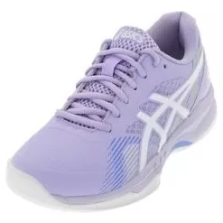 Asics Women's GEL-Game 8 Tennis Shoes Murasaki And White 13 Asics Women's GEL-Game 8 Tennis Shoes Murasaki And White -Tennis Passion 1042A152 500S22