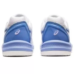 Asics Women's GEL-Dedicate 7 Tennis Shoes White And Periwinkle Blue -Tennis Passion 1042A167 102 2