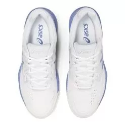 Asics Women's GEL-Dedicate 7 Tennis Shoes White And Periwinkle Blue -Tennis Passion 1042A167 102 5