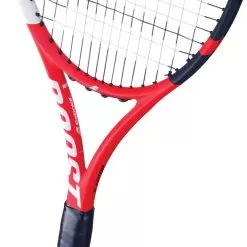 Babolat Boost Strike + Blue Club Bag Tennis Starter Bundle -Tennis Passion 121210 313 Babolat Boost Strike Tennis Racquet Zoom heart 1000 1000