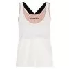 Diadora Women's L Clay Tennis Tank Mahogany Rose And Whisper White