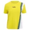 Diadora Women's Challenge Short Sleeve Tennis Top Green Spring