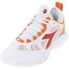Adidas Women's Speed Blushield Fly 3 Plus Clay Tennis Shoes White And Fiery Red