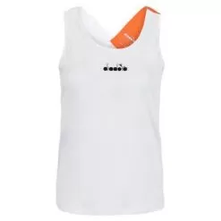 Diadora Women's L. Tennis Tank Optical White