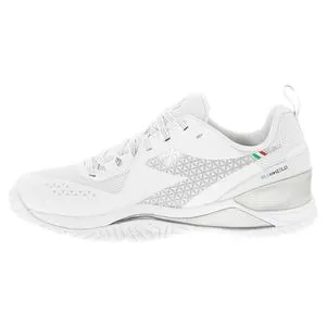 Diadora Women's Blushield Torneo AG Tennis Shoes White 2 Diadora Women's Blushield Torneo AG Tennis Shoes White - Image 2