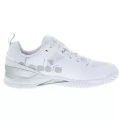 Diadora Women's Blushield Torneo AG Tennis Shoes White 8 Diadora Women's Blushield Torneo AG Tennis Shoes White -Tennis Passion 178087 C6180S22 R