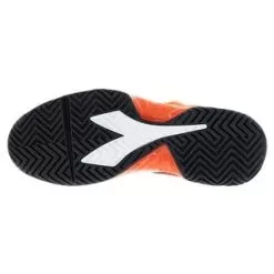 Diadora Men's B.Icon AG Tennis Shoes Fiery Red And White -Tennis Passion 178115 C6713S22 B