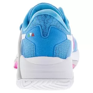 Diadora Women's B.Icon AG Tennis Shoes Aquarius And White 5 Diadora Women's B.Icon AG Tennis Shoes Aquarius And White - Image 5