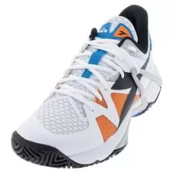 Diadora Men's B.Icon AG Tennis Shoes White And Black