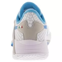 Diadora Women's B.Icon AG Tennis Shoes White And Aquarius -Tennis Passion 178116 D0190F2202 2