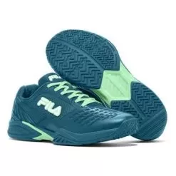 Fila Men's Axilus 2 Energized Tennis Shoes Blue Coral And Green Ash -Tennis Passion 1TM01776 415 10