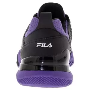 Fila Men's SpeedServe Energized Tennis Shoes Black And White 4 Fila Men's SpeedServe Energized Tennis Shoes Black And White - Image 4