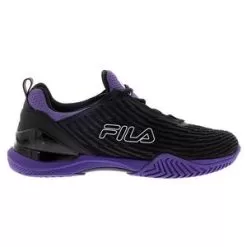 Fila Men's SpeedServe Energized Tennis Shoes Black And White 7 Fila Men's SpeedServe Energized Tennis Shoes Black And White -Tennis Passion 1TM01814 019F22 5