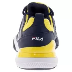 Fila Men's SpeedServe Energized Tennis Shoes Navy And Buttercup 10 Fila Men's SpeedServe Energized Tennis Shoes Navy And Buttercup -Tennis Passion 1TM01814 424F22 t