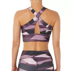 Asics Women's 92 Love Core Printed Tennis Training Bra 4 Asics Women's 92 Love Core Printed Tennis Training Bra - Image 4