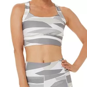 Asics Women's 92 Love Core Printed Tennis Training Bra 8 Asics Women's 92 Love Core Printed Tennis Training Bra - Image 8