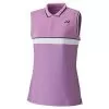Yonex Women's Tournament Sleeveless Tennis Polo Lavender