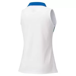 Yonex Women's 75th Elite Sleeveless Tennis Polo 4 Yonex Women's 75th Elite Sleeveless Tennis Polo - Image 4