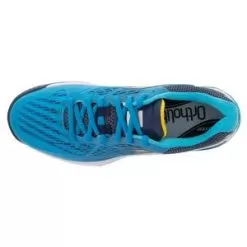 Lotto Men's Mirage 100 Speed Tennis Shoes Blue Ocean And Saffron -Tennis Passion 210732 8SPS22 2