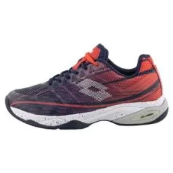 Lotto Men's Mirage 300 Speed Tennis Shoes Navy Blue And Red Poppy -Tennis Passion 210734 9FJF2206 1