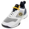 Lotto Men's Mirage 200 Speed Tennis Shoes All White And Navy Blue