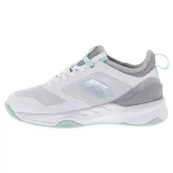 Lotto Women's Mirage 200 Speed Tennis Shoes All White And Silver Metal 2 -Tennis Passion 213634 8JOS22 L