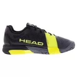 Head Men's Revolt Pro 4.0 Tennis Shoes Black And Yellow -Tennis Passion 273102BKYE S2206 L