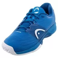 Head Men's Revolt Pro 4.0 Tennis Shoes Blue And White -Tennis Passion 273142BLWH S22 x