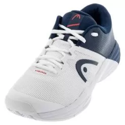 Head Men's Revolt Evo 2.0 Tennis Shoes White And Dark Blue 9 Head Men's Revolt Evo 2.0 Tennis Shoes White And Dark Blue -Tennis Passion 273232WHDB S22 x