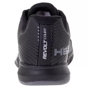 Head Men's Revolt Court Tennis Shoes Black And Grey 5 Head Men's Revolt Court Tennis Shoes Black And Grey - Image 5