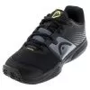 Head Men's Revolt Court Tennis Shoes Black And Grey
