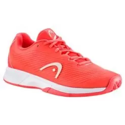 Head Women's Revolt Pro 4.0 Tennis Shoes Coral And White