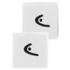 Head 2.5 Inch Tennis Wristband 2 Pack White