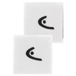 Head 2.5 Inch Tennis Wristband 2 Pack White