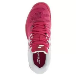 Babolat Women's Propulse Blast All Court Tennis Shoes White And Vivacious Red 9 Babolat Women's Propulse Blast All Court Tennis Shoes White And Vivacious Red -Tennis Passion 31S20447 1028 3