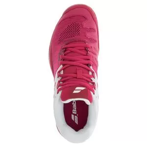 Babolat Women's Propulse Blast All Court Tennis Shoes White And Vivacious Red 4 Babolat Women's Propulse Blast All Court Tennis Shoes White And Vivacious Red - Image 4