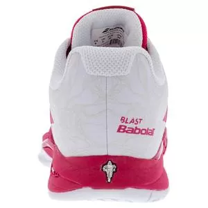 Babolat Women's Propulse Blast All Court Tennis Shoes White And Vivacious Red 5 Babolat Women's Propulse Blast All Court Tennis Shoes White And Vivacious Red - Image 5