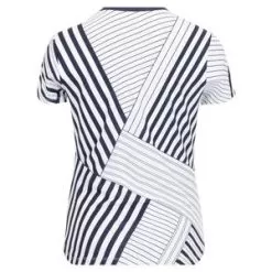 Sergio Tacchini.gif Sergio Tacchini Women's Melbourne Short Sleeve Tennis Top -Tennis Passion 38936 S21 215 1