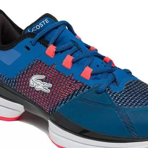 Lacoste Women's AG-LT Ultra Clay Tennis Shoes Blue And White 4 Lacoste Women's AG-LT Ultra Clay Tennis Shoes Blue And White - Image 4